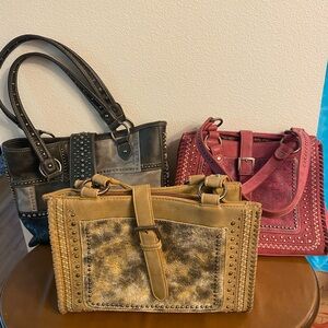 Lot of 3 Montana West Bags